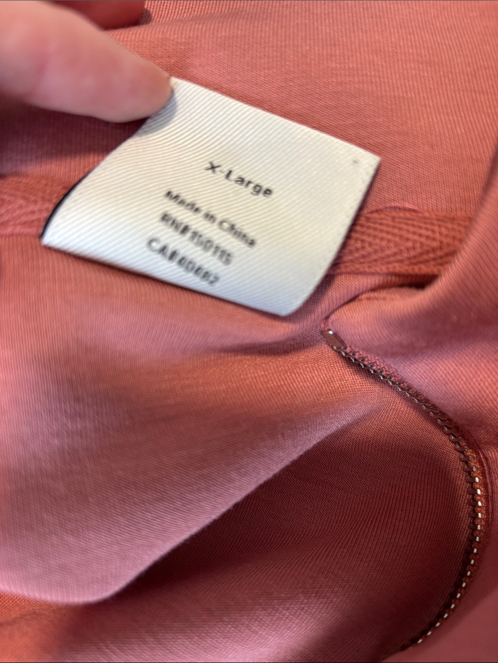 Varley Brand New Without Tags Magnolia 2.0 1/2 Zip Tank in Canyon Rose - Picture 6 of 7